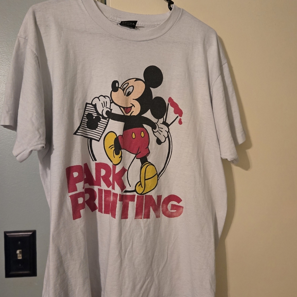 VINTAGE MICKEY MOUSE Disney Shirt. XL hard To Find Rare